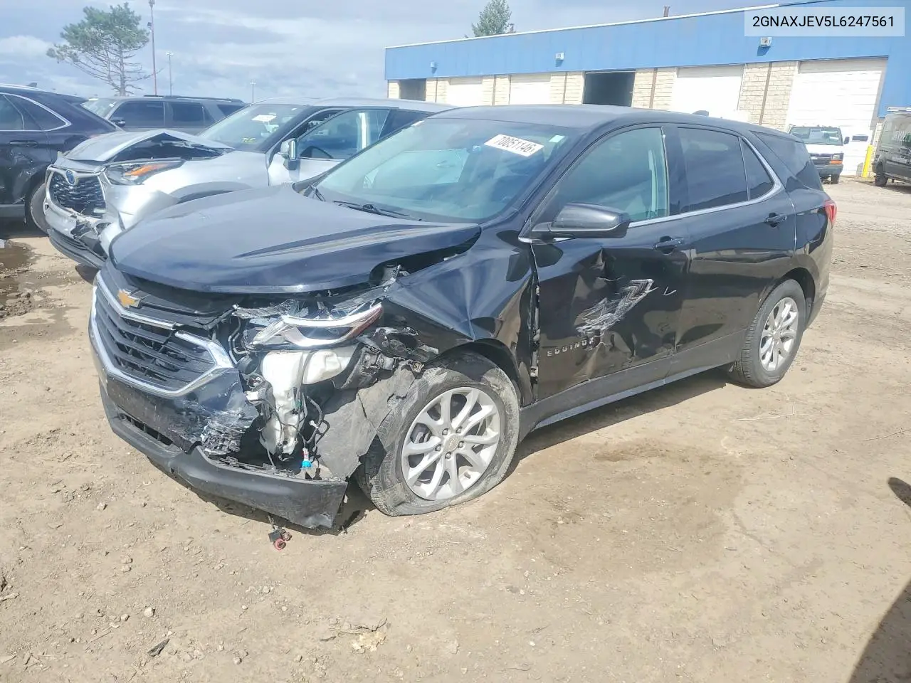 CHEVROLET EQUINOX 2020, VIN 2GNAXJEV5L6247561