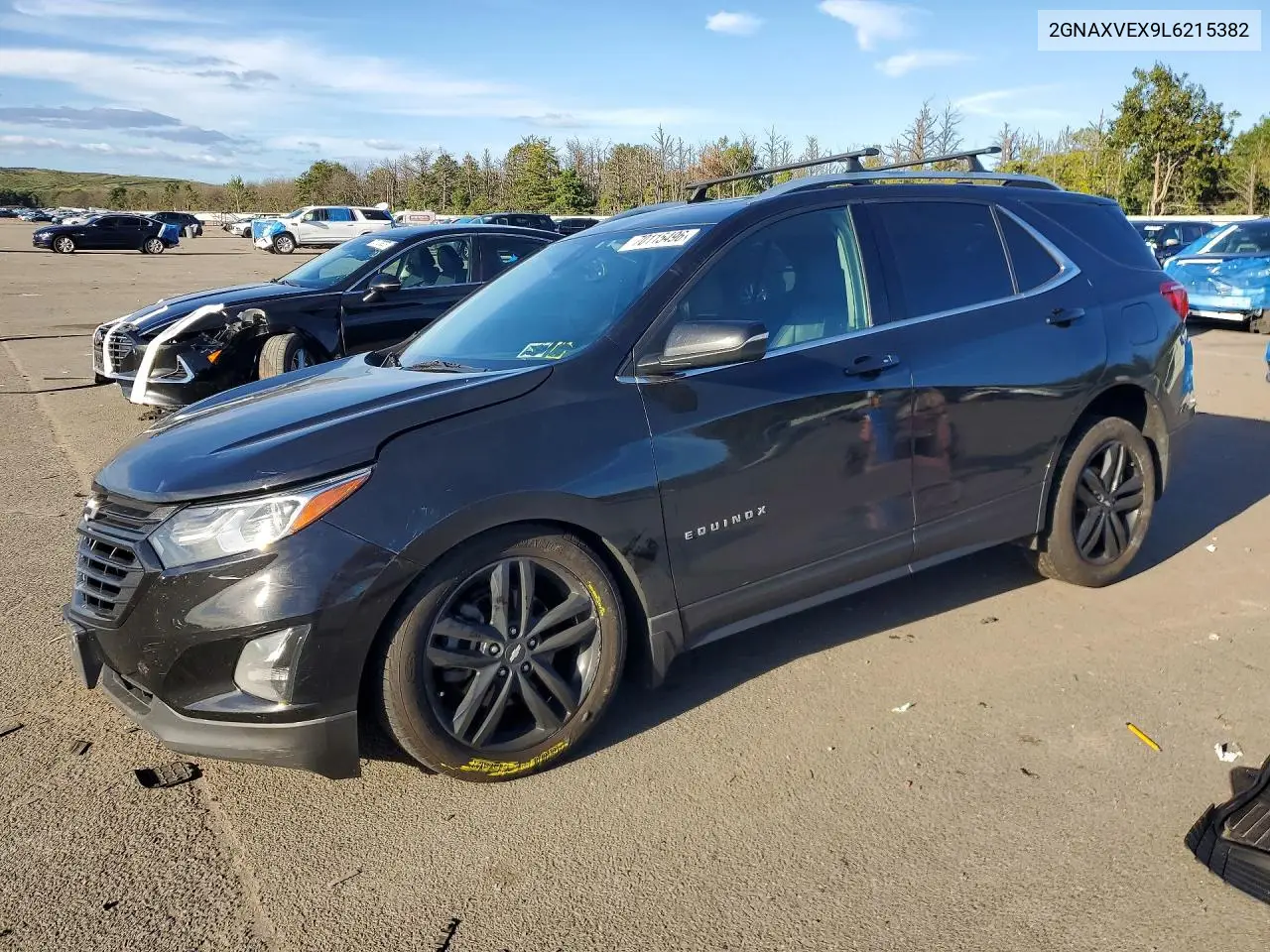 CHEVROLET EQUINOX 2020, VIN 2GNAXVEX9L6215382