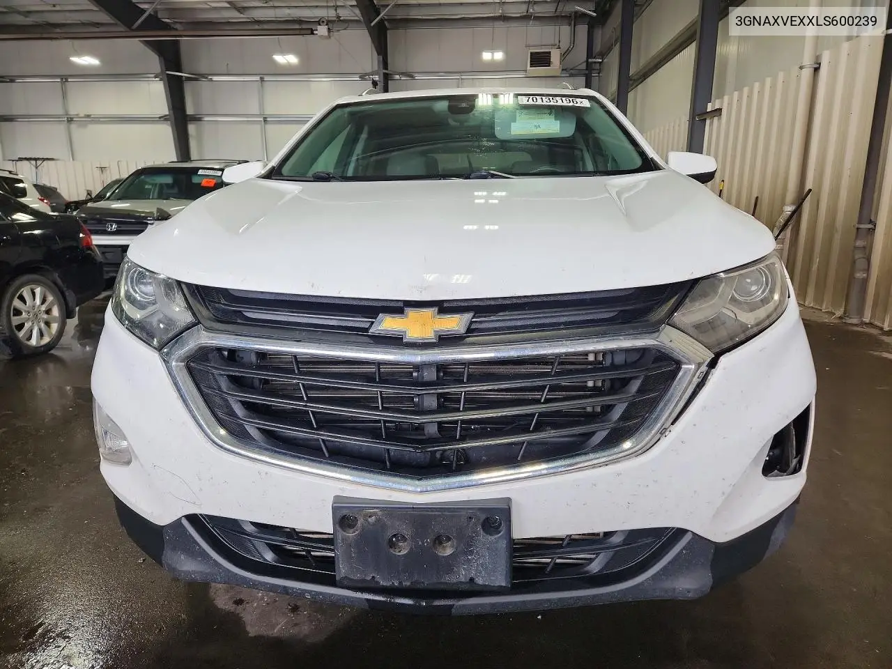 2020 CHEVROLET EQUINOX VIN 3GNAXVEXXLS600239 — фото 5