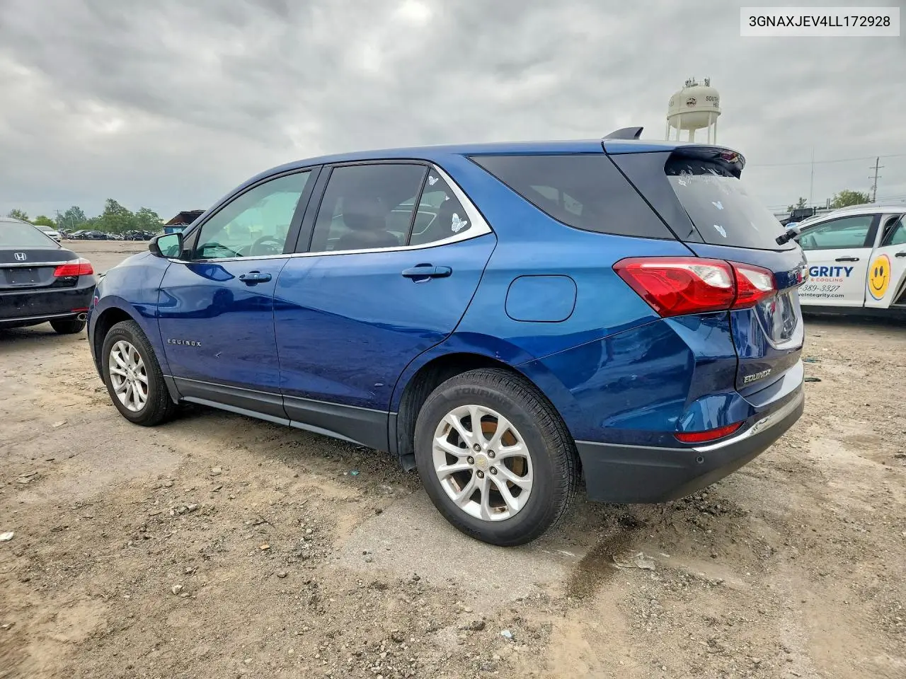 2020 CHEVROLET EQUINOX VIN 3GNAXJEV4LL172928 — фото 2