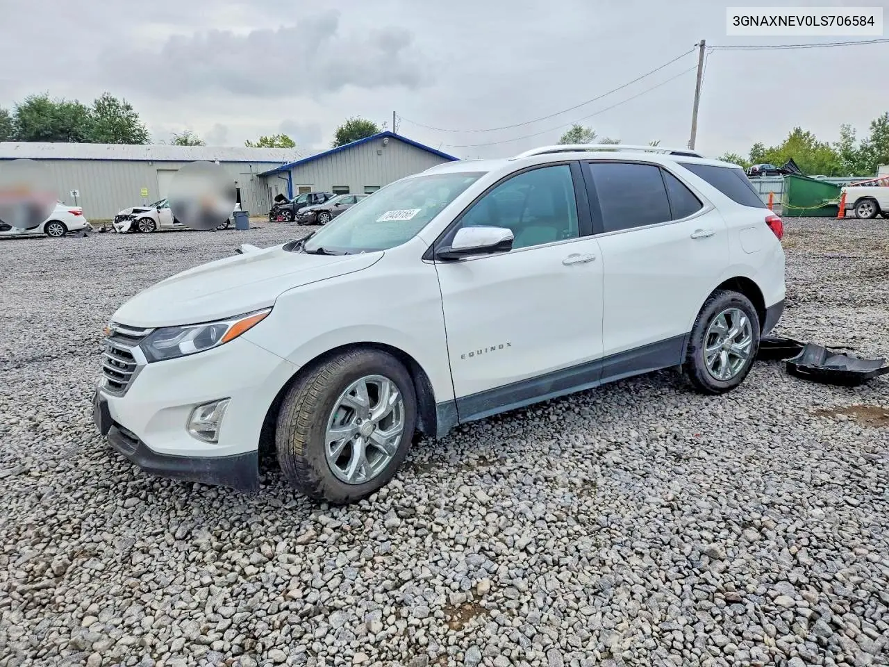 CHEVROLET EQUINOX 2020, VIN 3GNAXNEV0LS706584