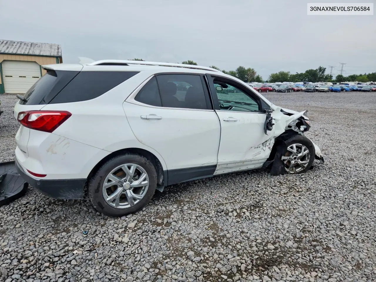 2020 CHEVROLET EQUINOX VIN 3GNAXNEV0LS706584 — фото 3