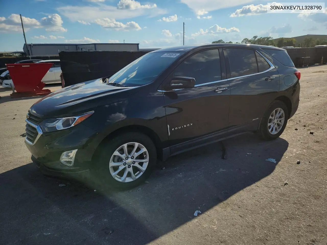 CHEVROLET EQUINOX 2020, VIN 3GNAXKEV7LL328790