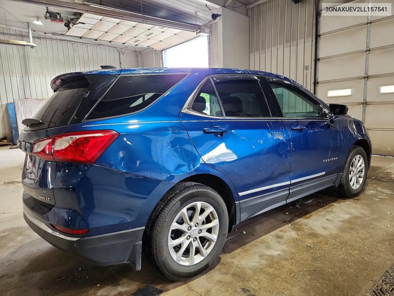 2020 CHEVROLET EQUINOX VIN 3GNAXUEV2LL157541 — фото 3