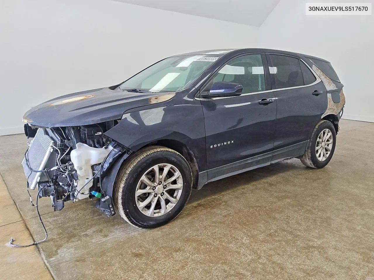 CHEVROLET EQUINOX 2020, VIN 3GNAXUEV9LS517670