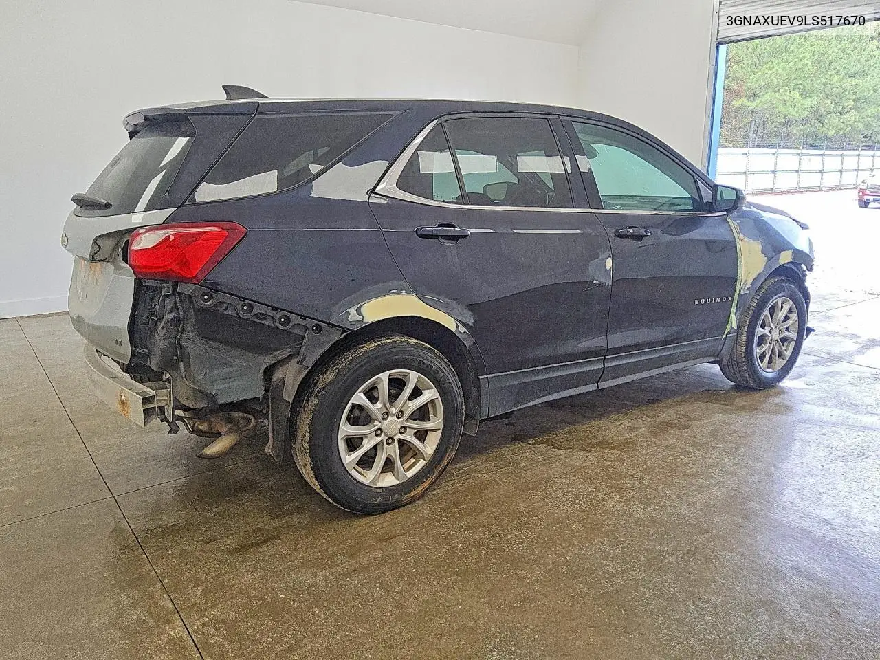 2020 CHEVROLET EQUINOX VIN 3GNAXUEV9LS517670 — фото 3
