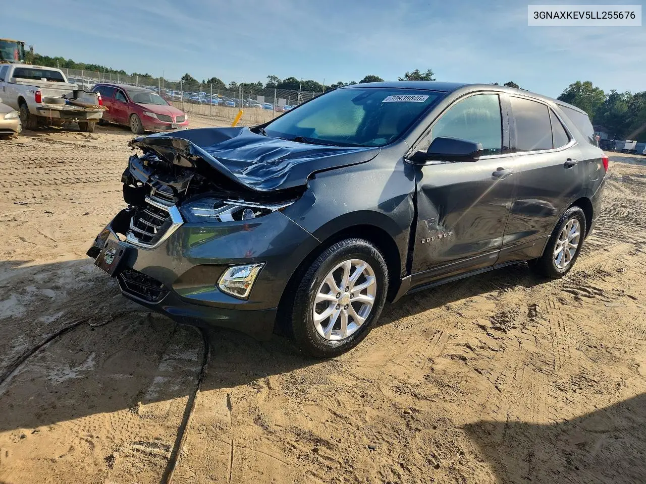 CHEVROLET EQUINOX 2020, VIN 3GNAXKEV5LL255676
