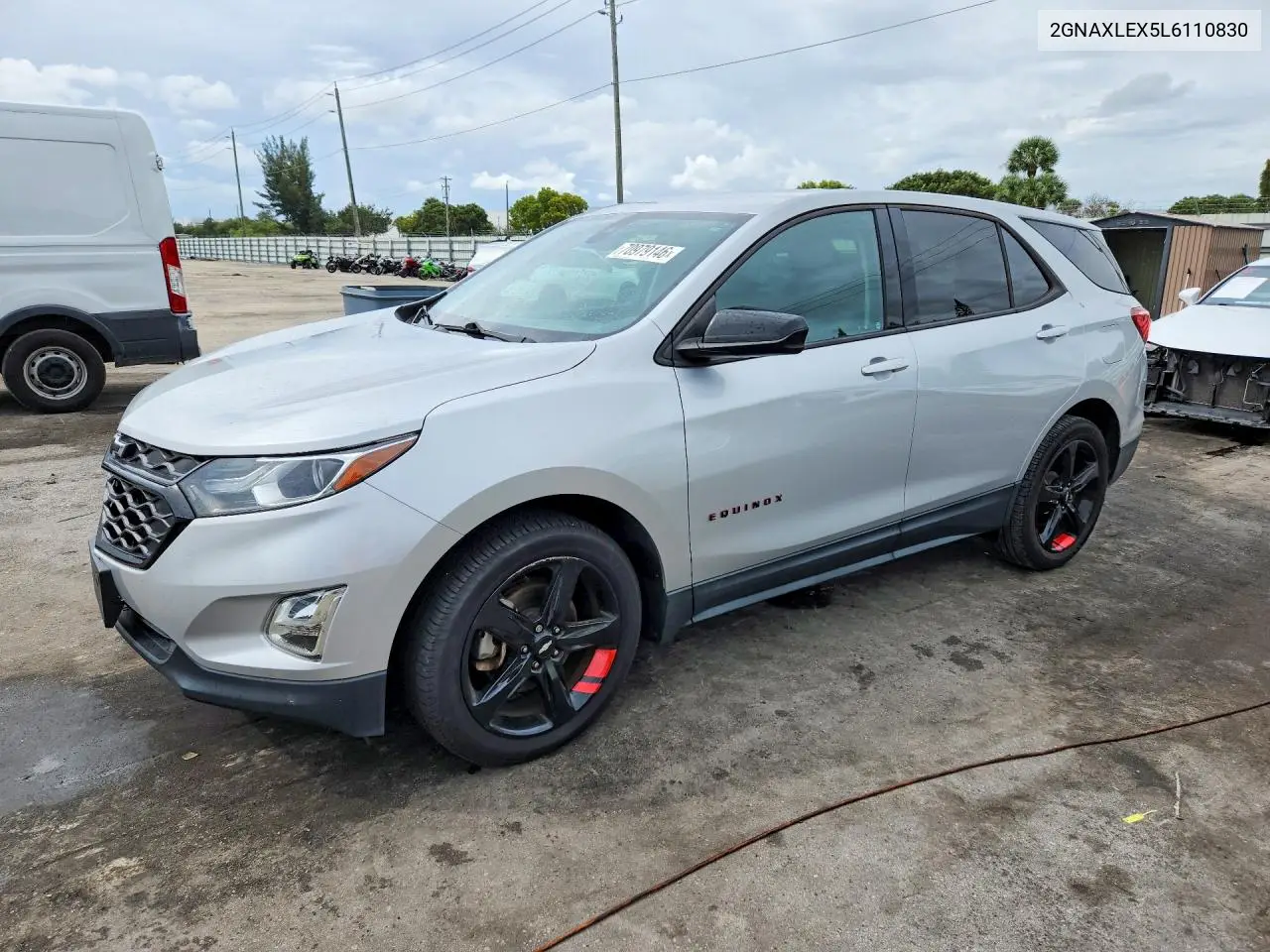 CHEVROLET EQUINOX 2020, VIN 2GNAXLEX5L6110830