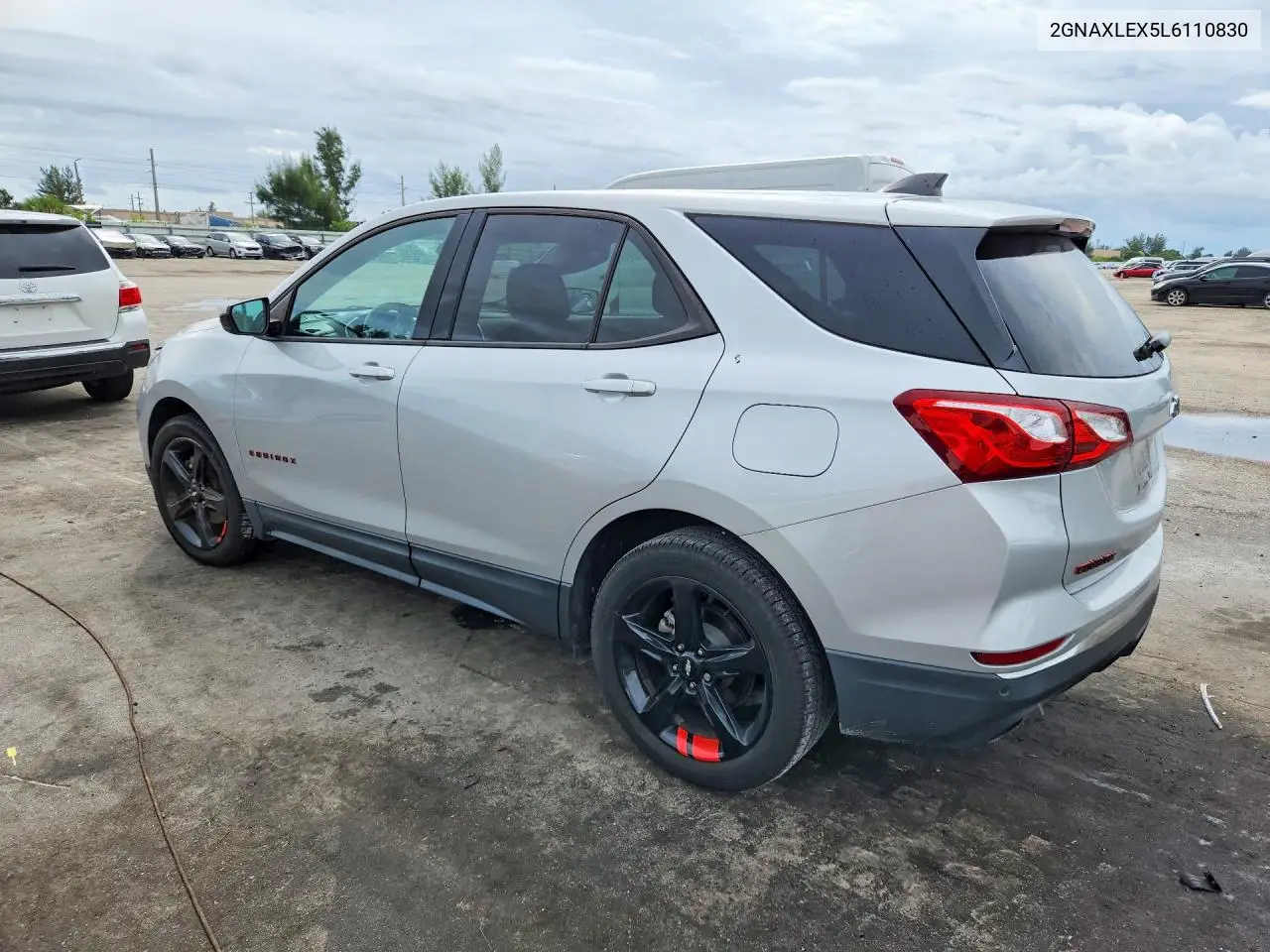 2020 CHEVROLET EQUINOX VIN 2GNAXLEX5L6110830 — фото 2