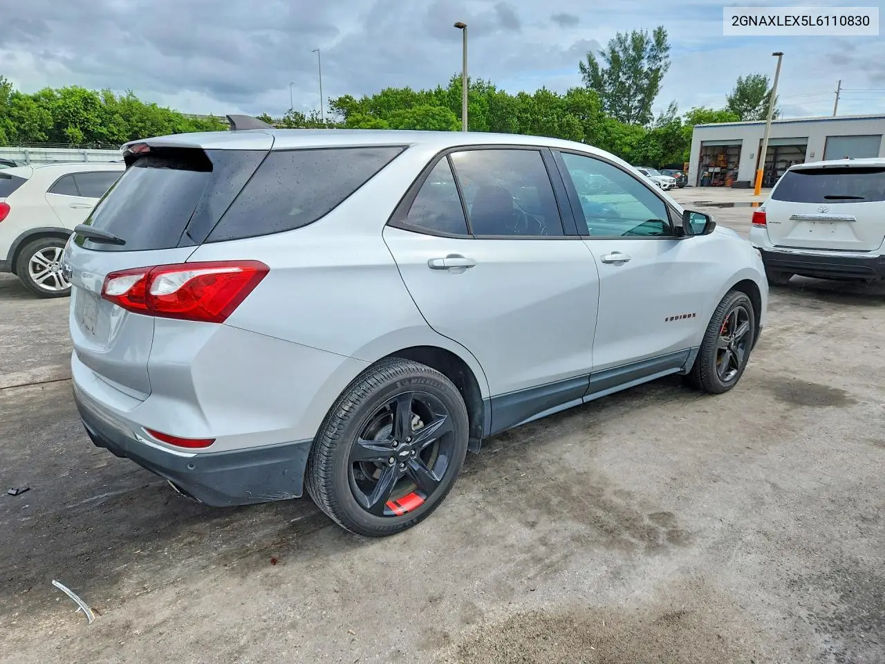 2020 CHEVROLET EQUINOX VIN 2GNAXLEX5L6110830 — фото 3