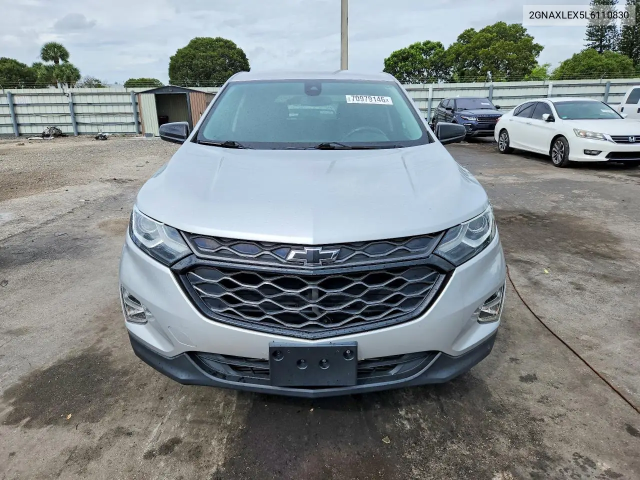 2020 CHEVROLET EQUINOX VIN 2GNAXLEX5L6110830 — фото 5