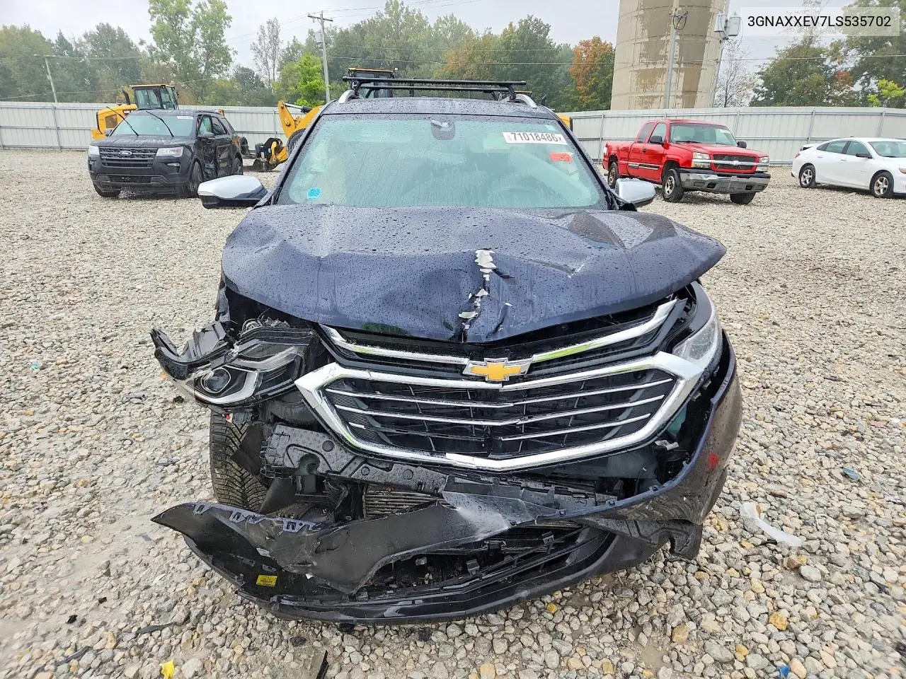 2020 CHEVROLET EQUINOX VIN 3GNAXXEV7LS535702 — фото 5