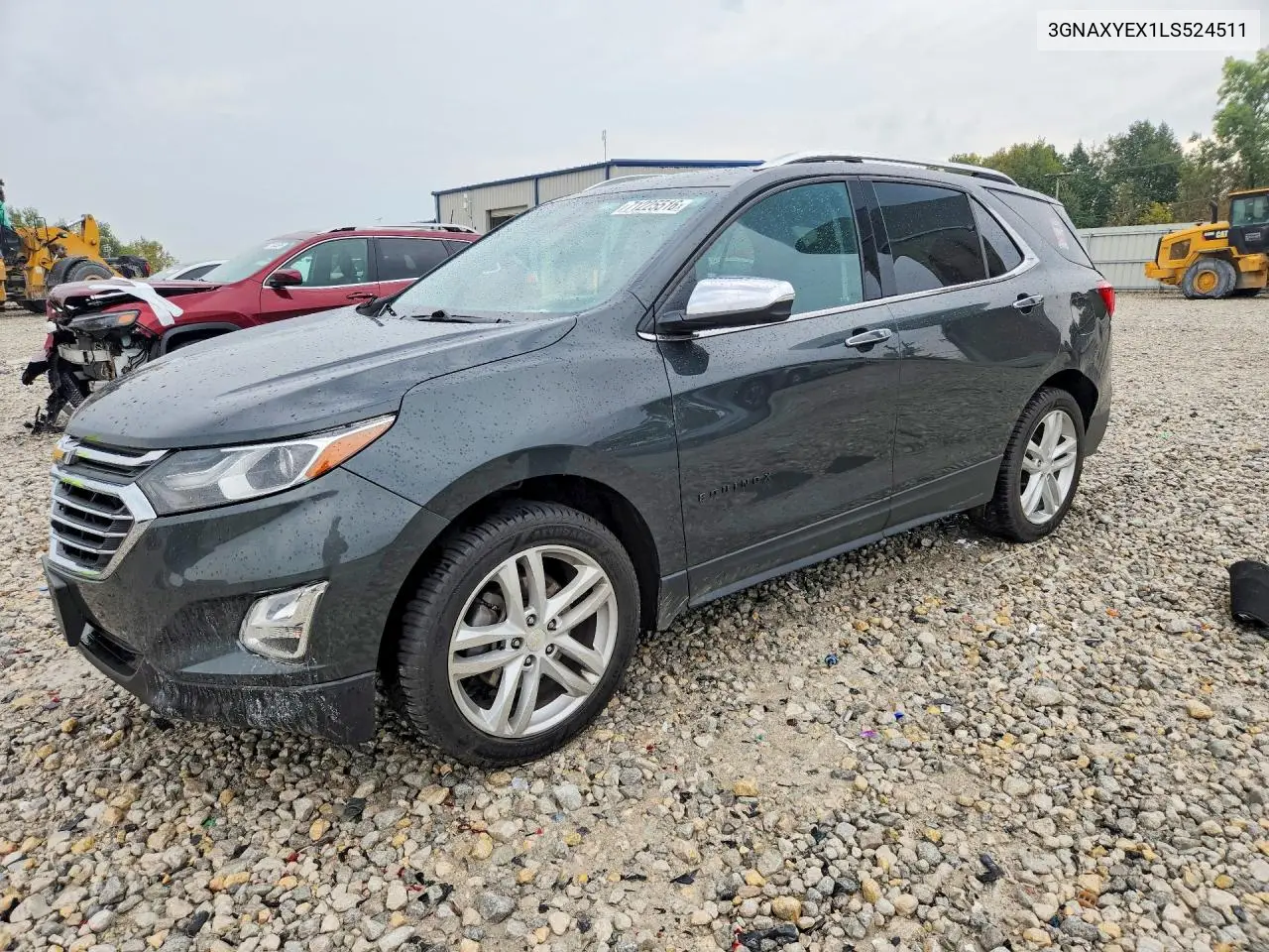 CHEVROLET EQUINOX 2020, VIN 3GNAXYEX1LS524511