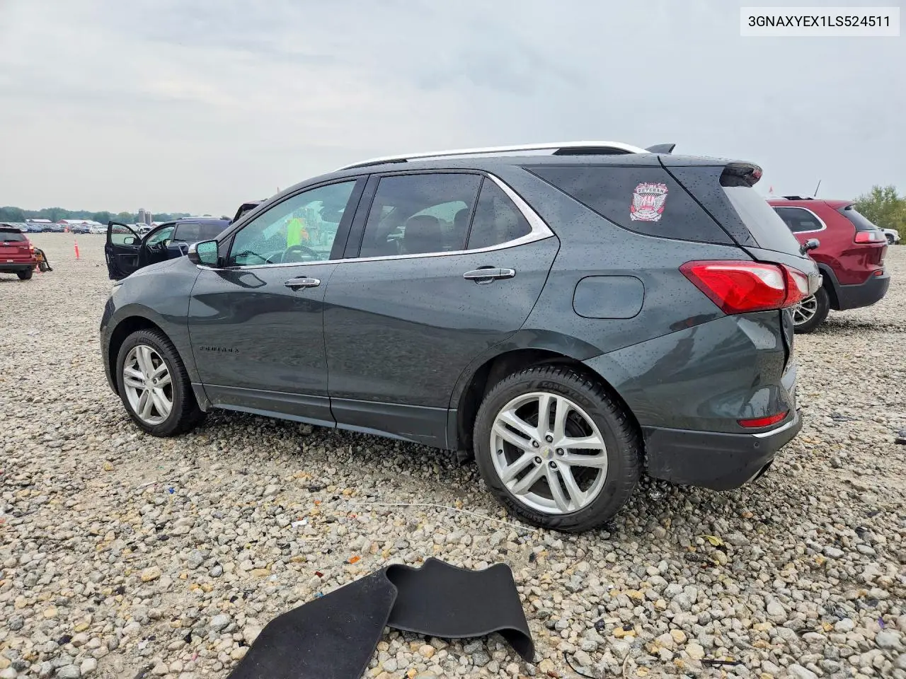 2020 CHEVROLET EQUINOX VIN 3GNAXYEX1LS524511 — фото 2