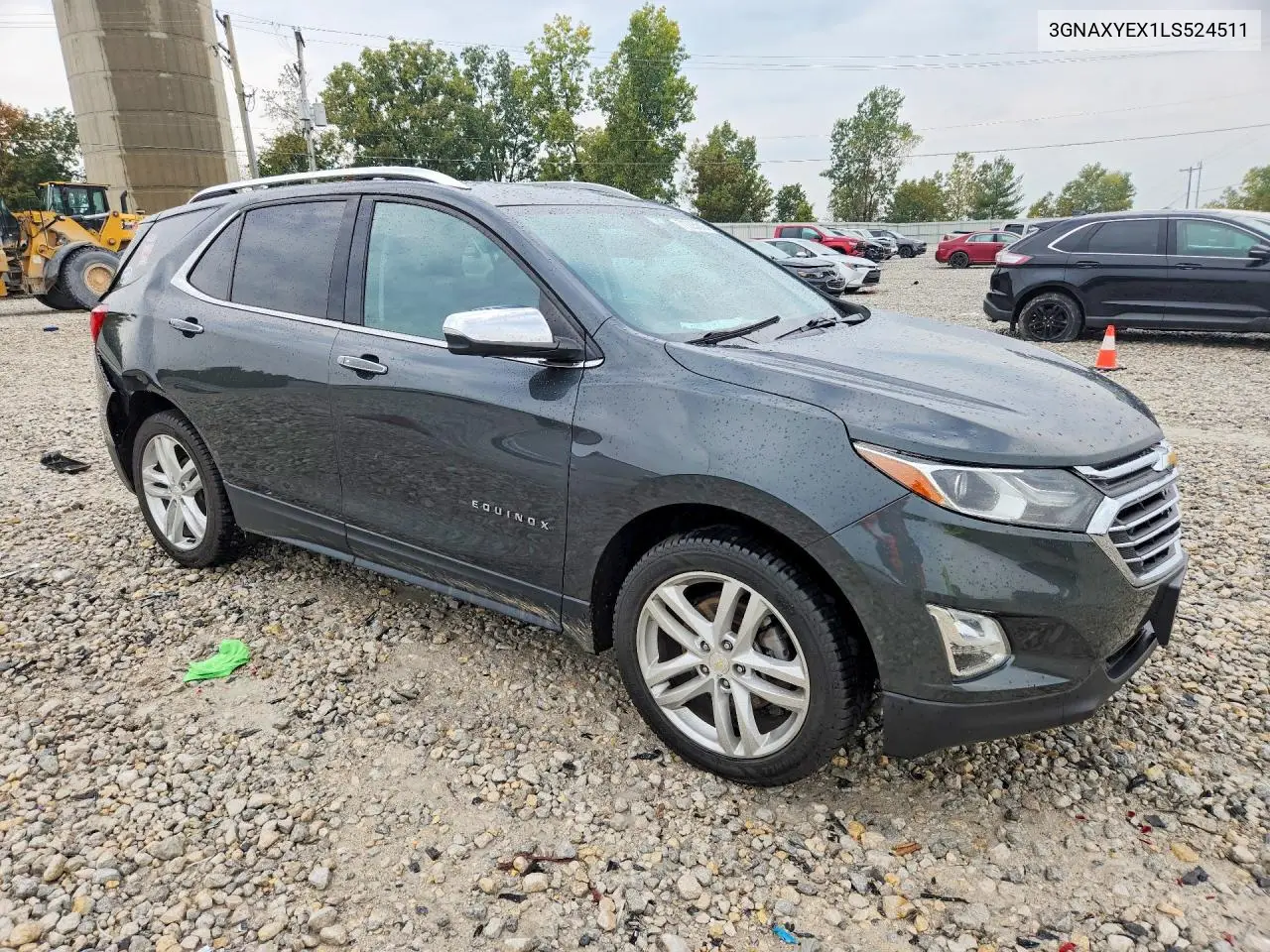 2020 CHEVROLET EQUINOX VIN 3GNAXYEX1LS524511 — фото 4