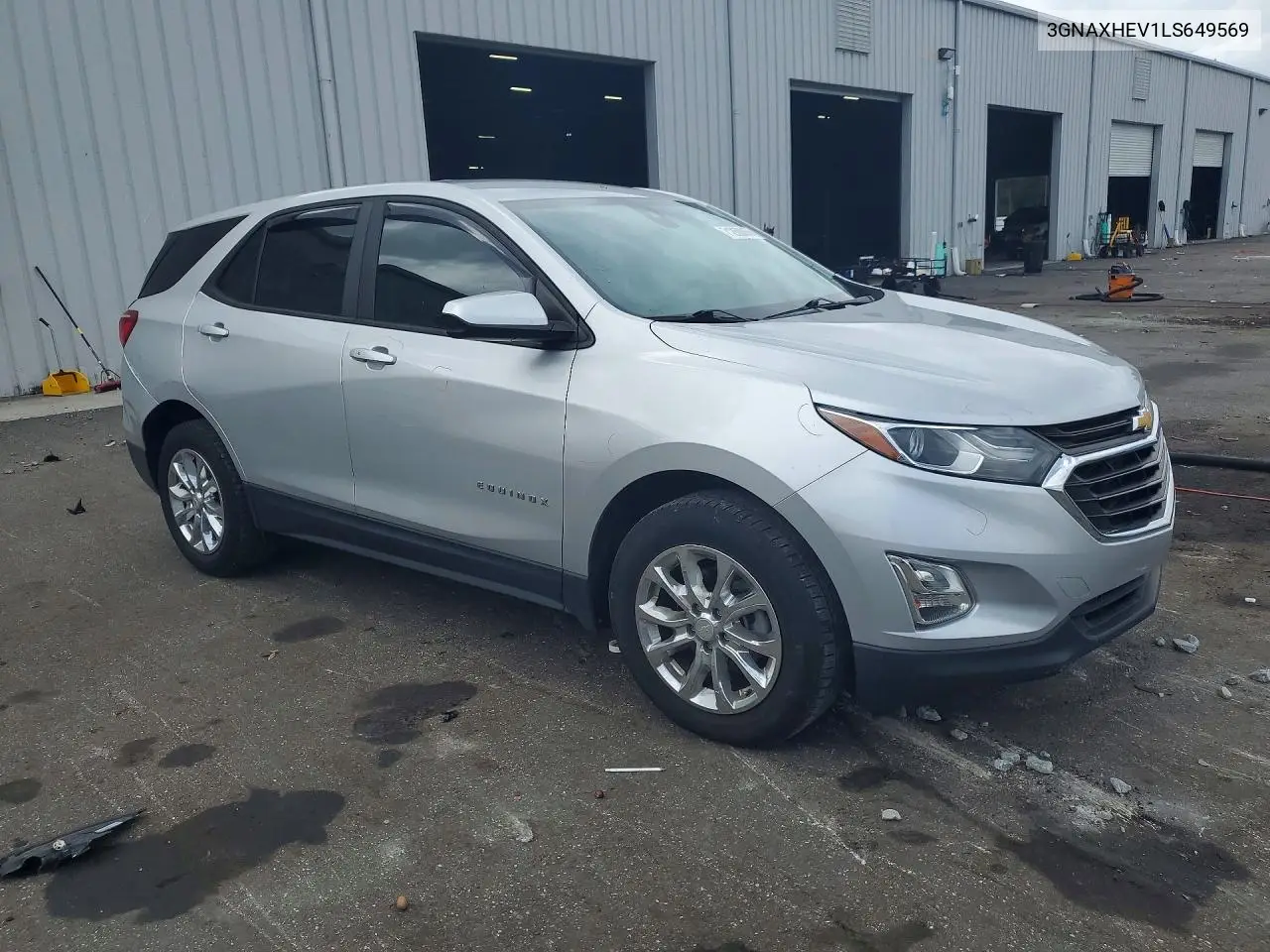 2020 CHEVROLET EQUINOX VIN 3GNAXHEV1LS649569 — фото 4