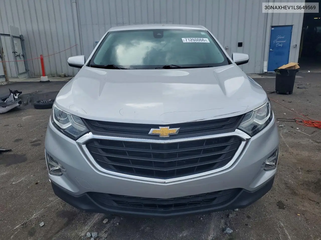 2020 CHEVROLET EQUINOX VIN 3GNAXHEV1LS649569 — фото 5