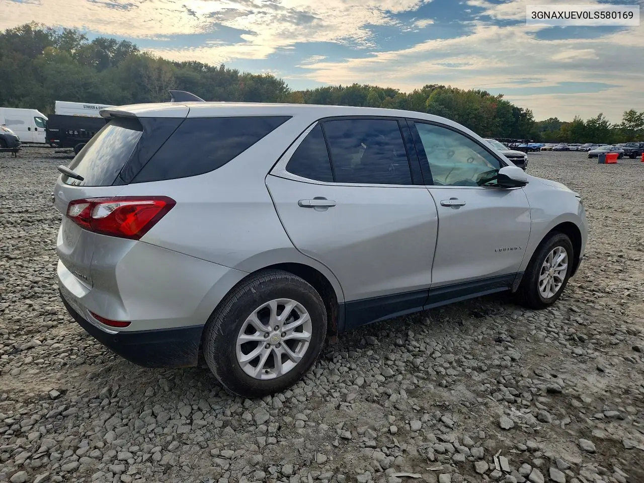 2020 CHEVROLET EQUINOX VIN 3GNAXUEV0LS580169 — фото 3