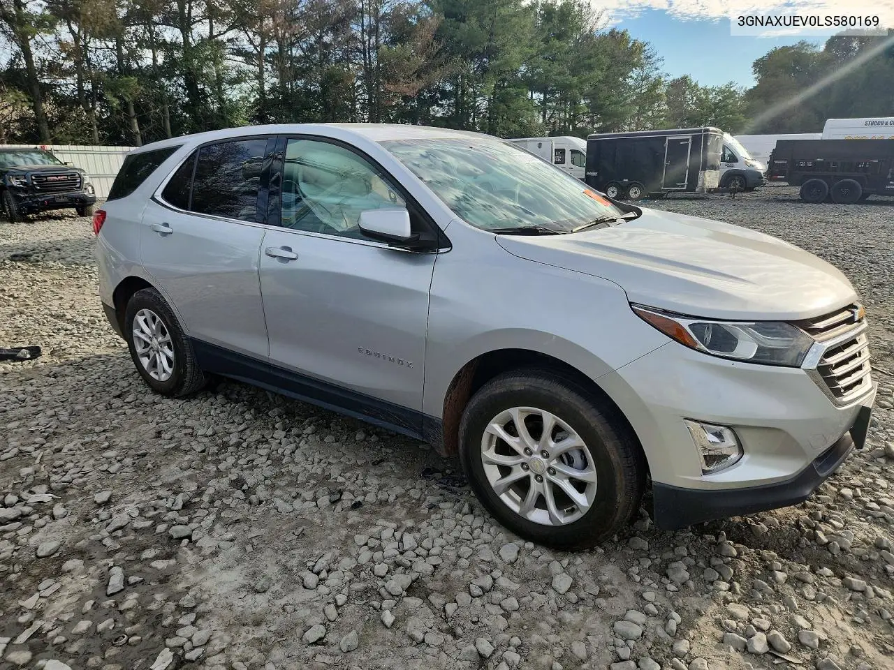 2020 CHEVROLET EQUINOX VIN 3GNAXUEV0LS580169 — фото 4