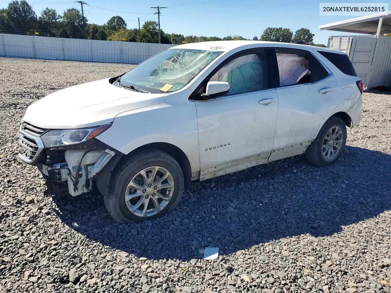 CHEVROLET EQUINOX 2020, VIN 2GNAXTEV8L6252815