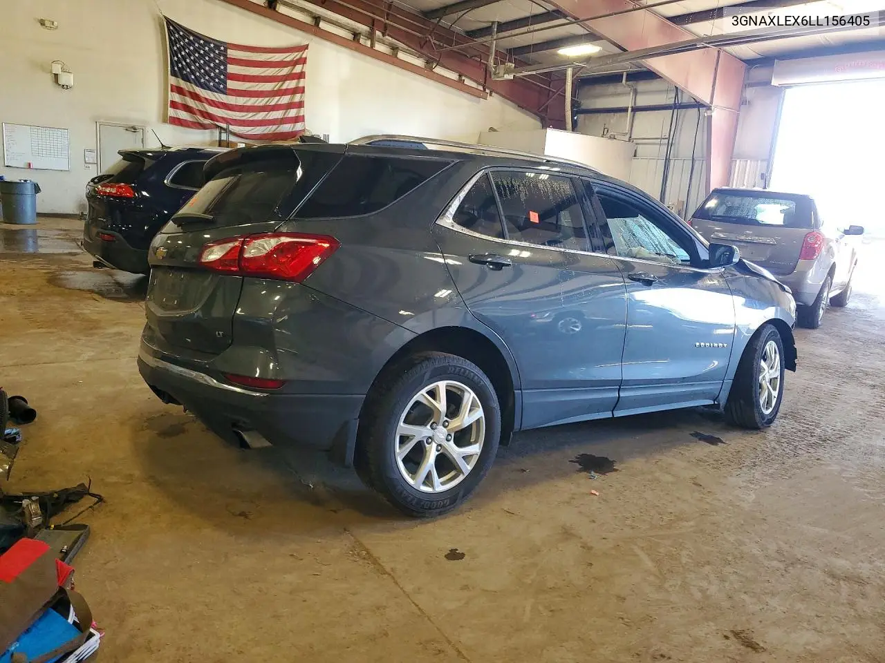 2020 CHEVROLET EQUINOX VIN 3GNAXLEX6LL156405 — фото 3