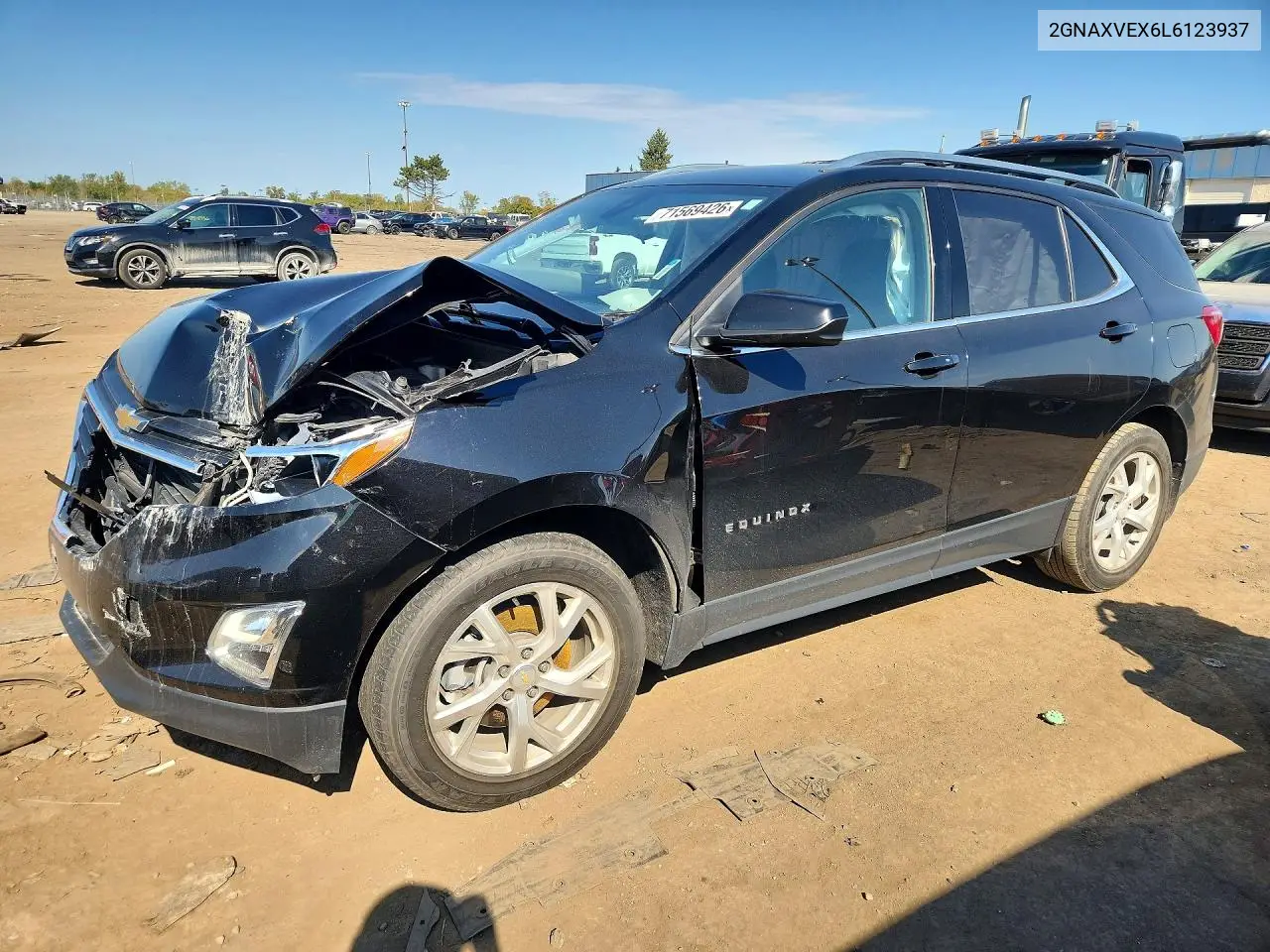 CHEVROLET EQUINOX 2020, VIN 2GNAXVEX6L6123937