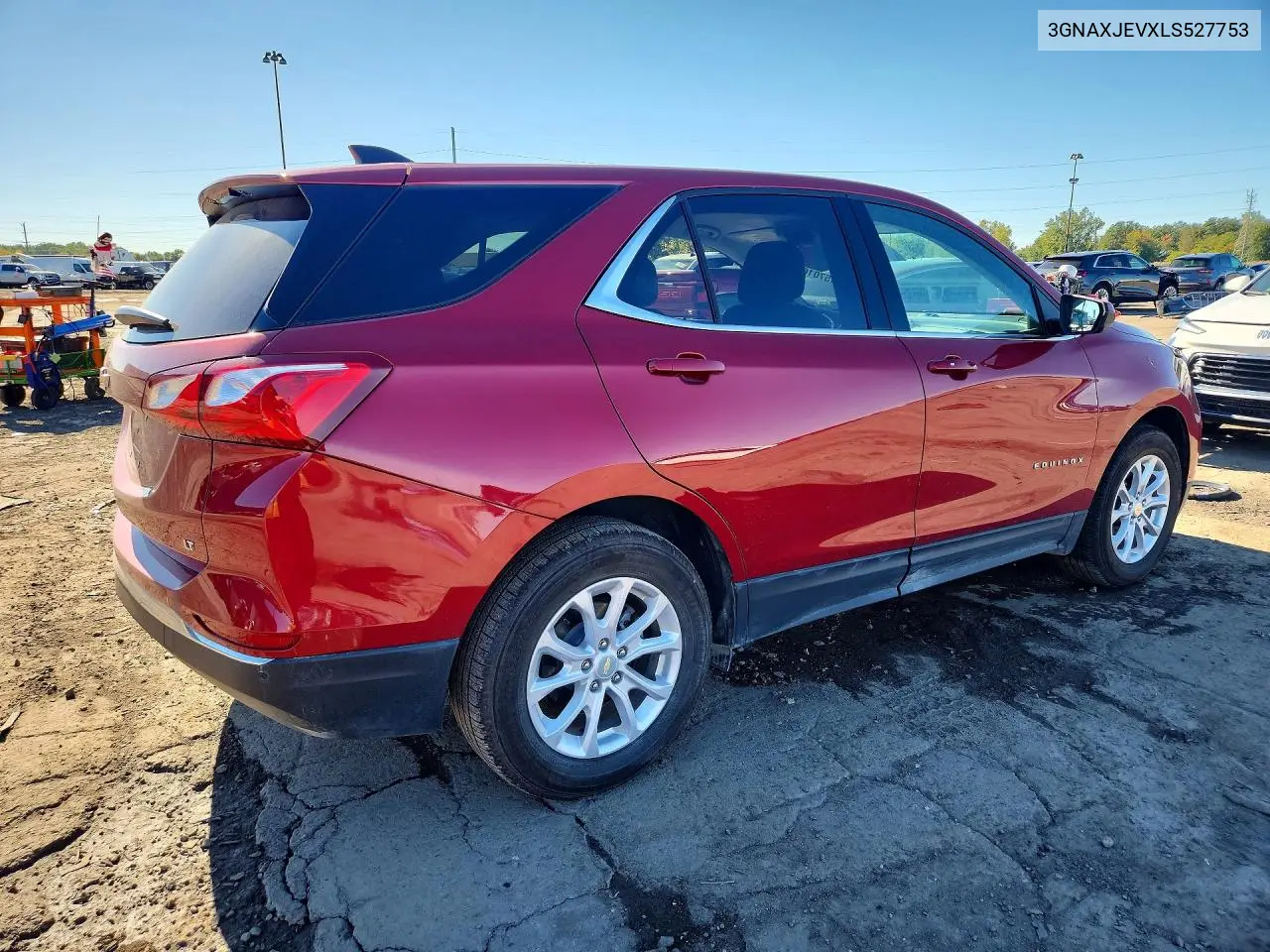 2020 CHEVROLET EQUINOX VIN 3GNAXJEVXLS527753 — фото 3