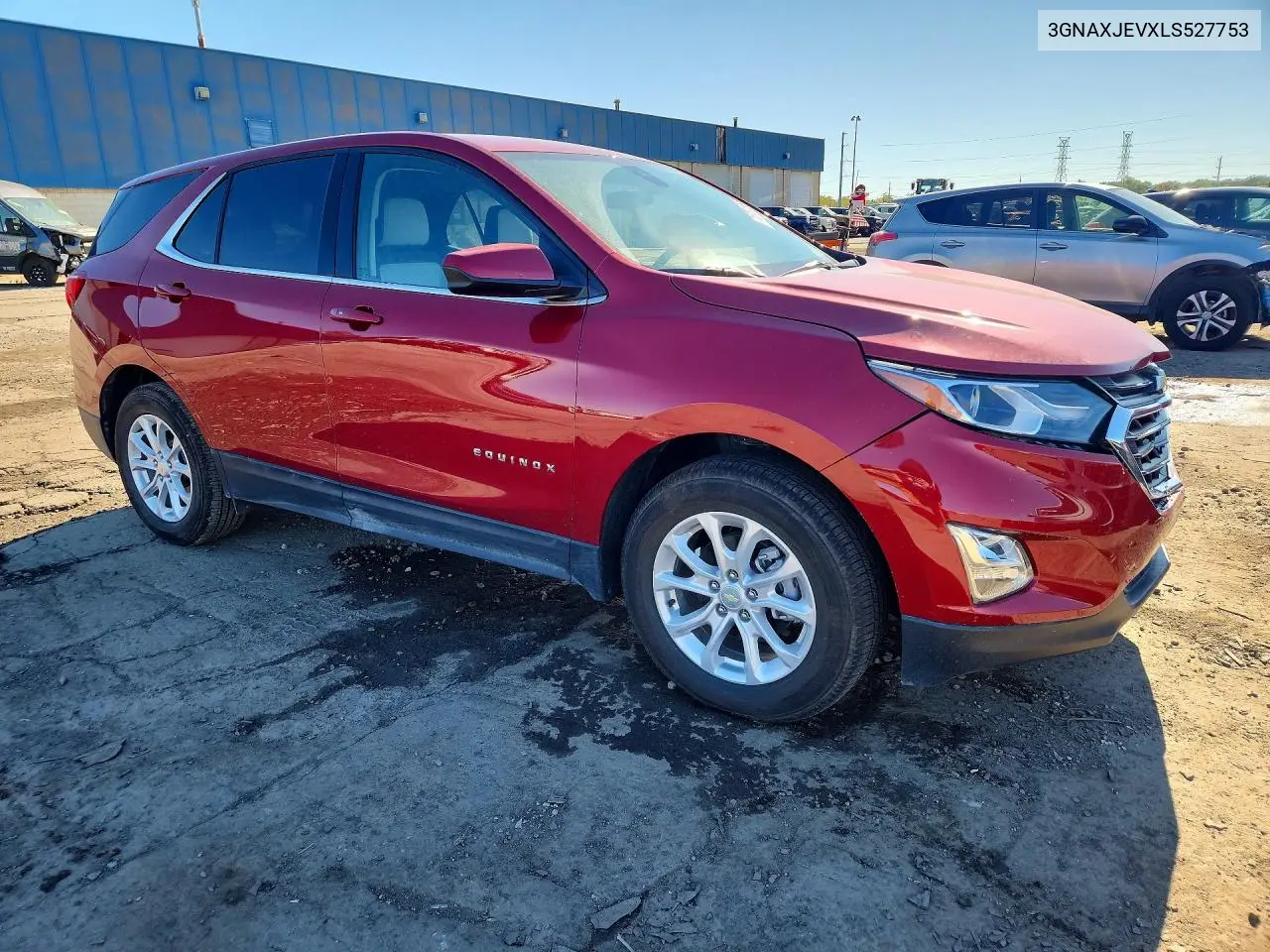 2020 CHEVROLET EQUINOX VIN 3GNAXJEVXLS527753 — фото 4