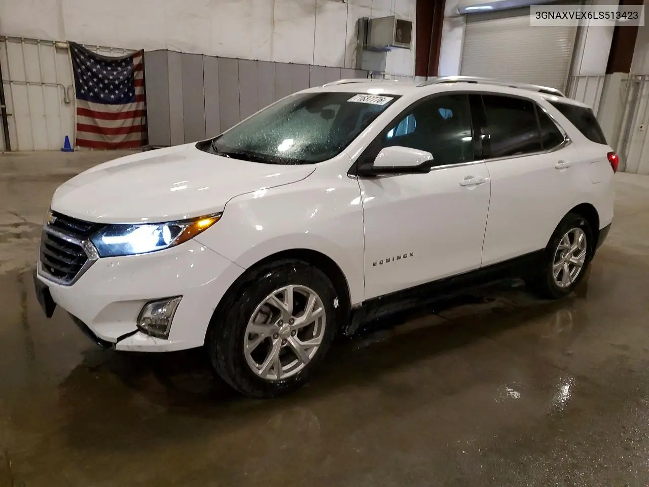 CHEVROLET EQUINOX 2020, VIN 3GNAXVEX6LS513423
