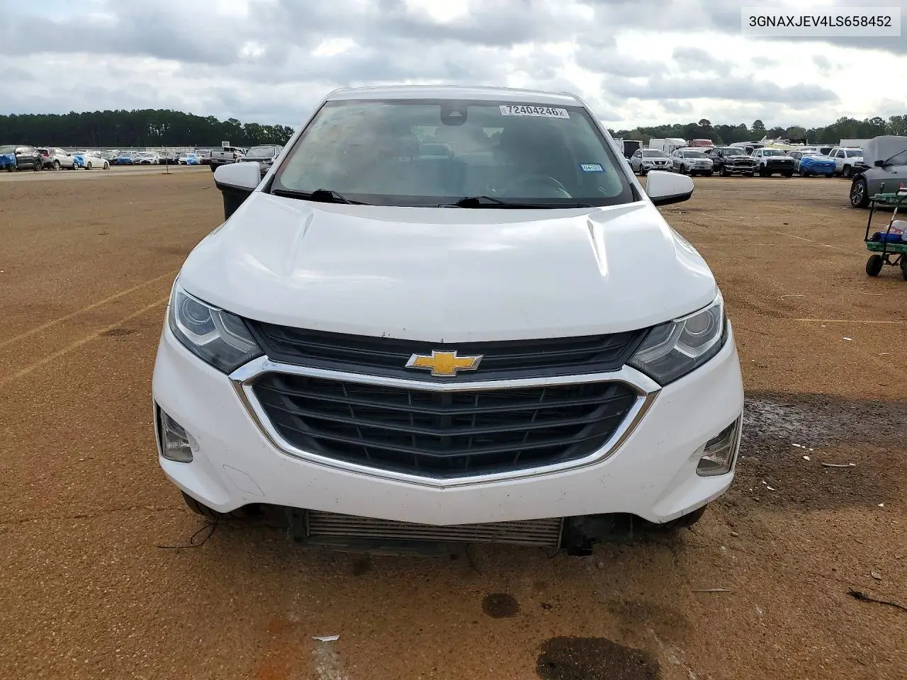 2020 CHEVROLET EQUINOX VIN 3GNAXJEV4LS658452 — фото 5