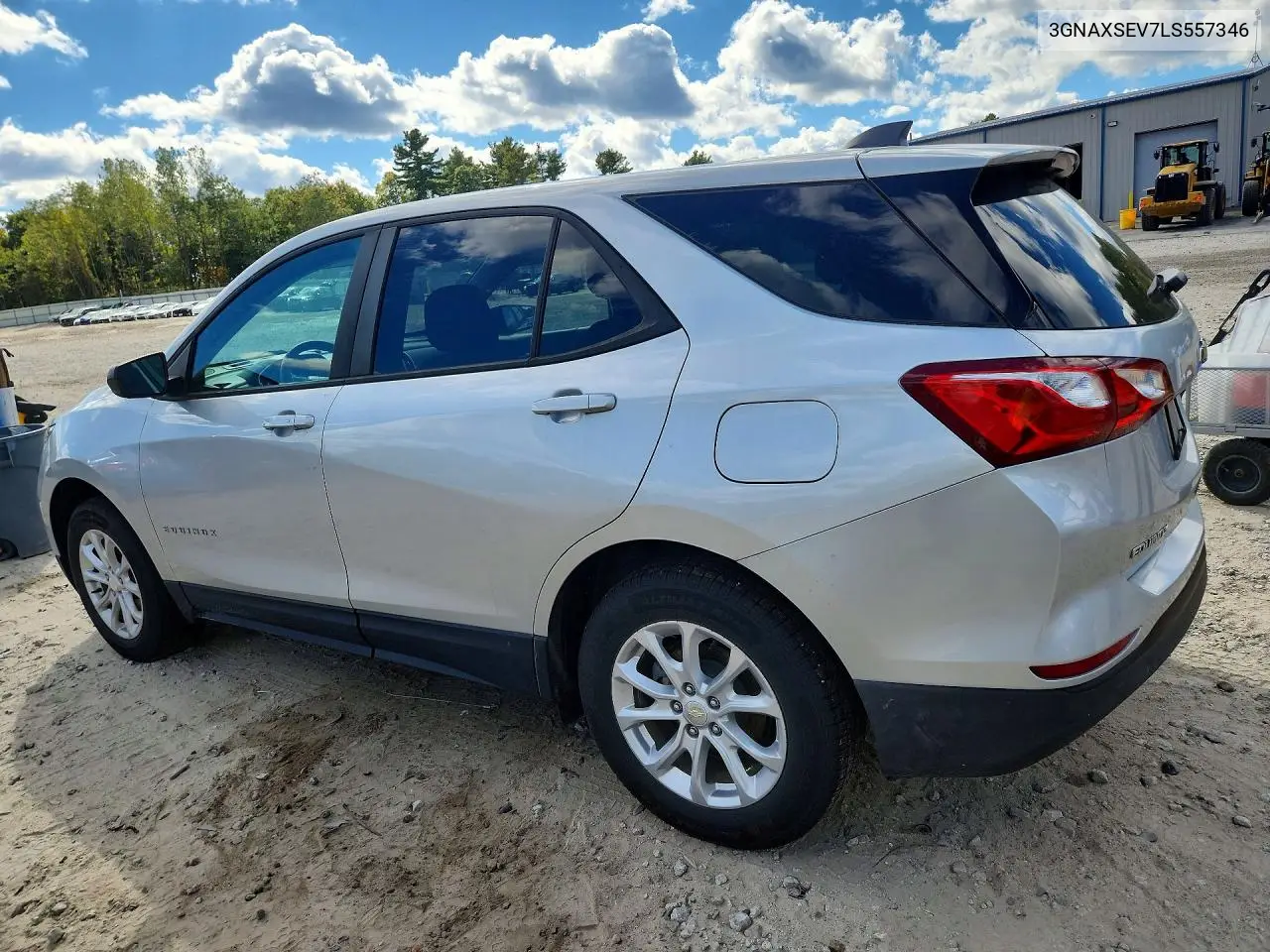 2020 CHEVROLET EQUINOX VIN 3GNAXSEV7LS557346 — фото 2