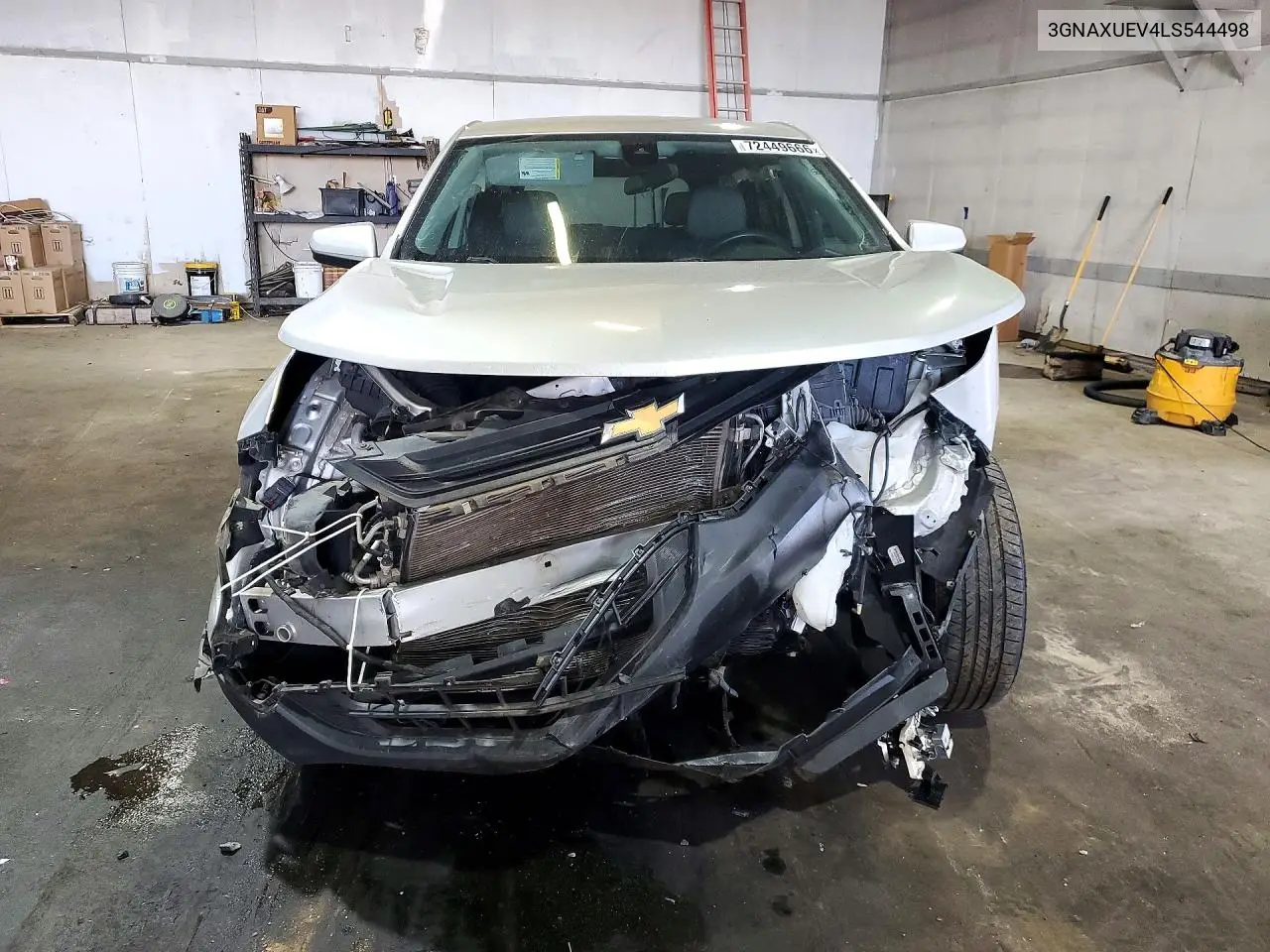 2020 CHEVROLET EQUINOX VIN 3GNAXUEV4LS544498 — фото 5