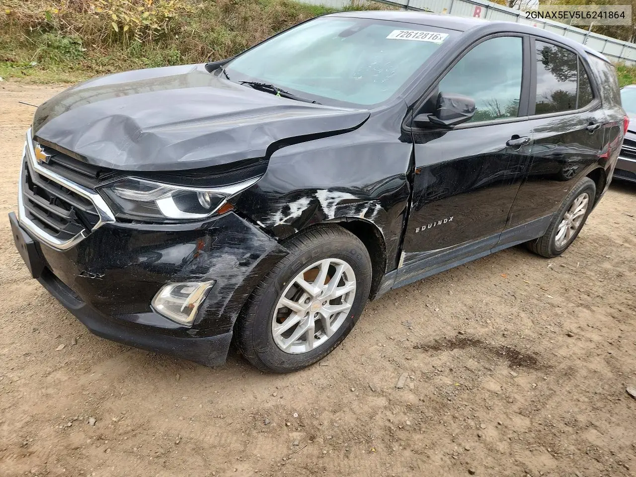 CHEVROLET EQUINOX 2020, VIN 2GNAX5EV5L6241864