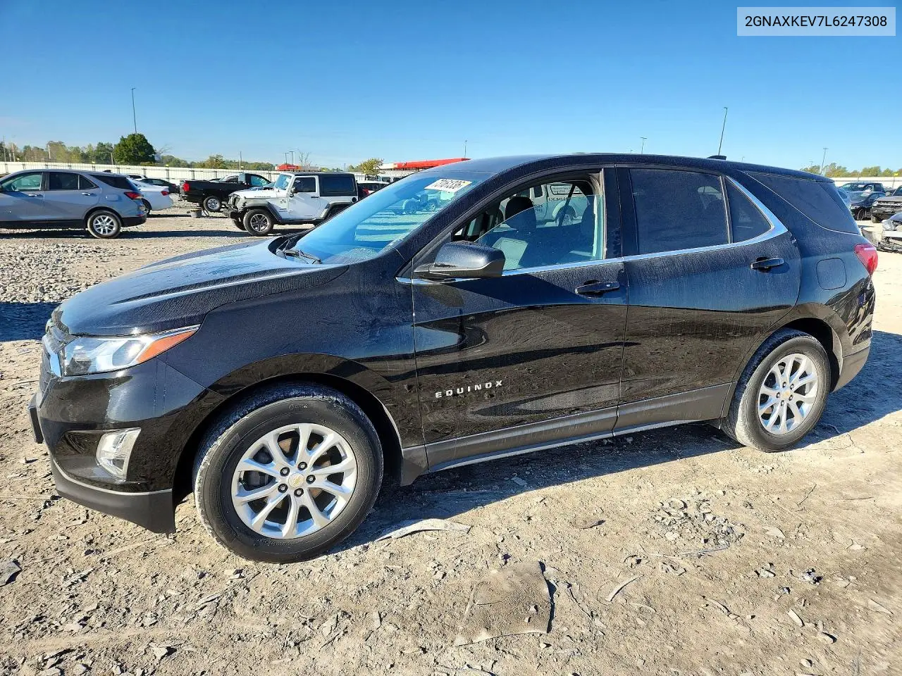 CHEVROLET EQUINOX 2020, VIN 2GNAXKEV7L6247308