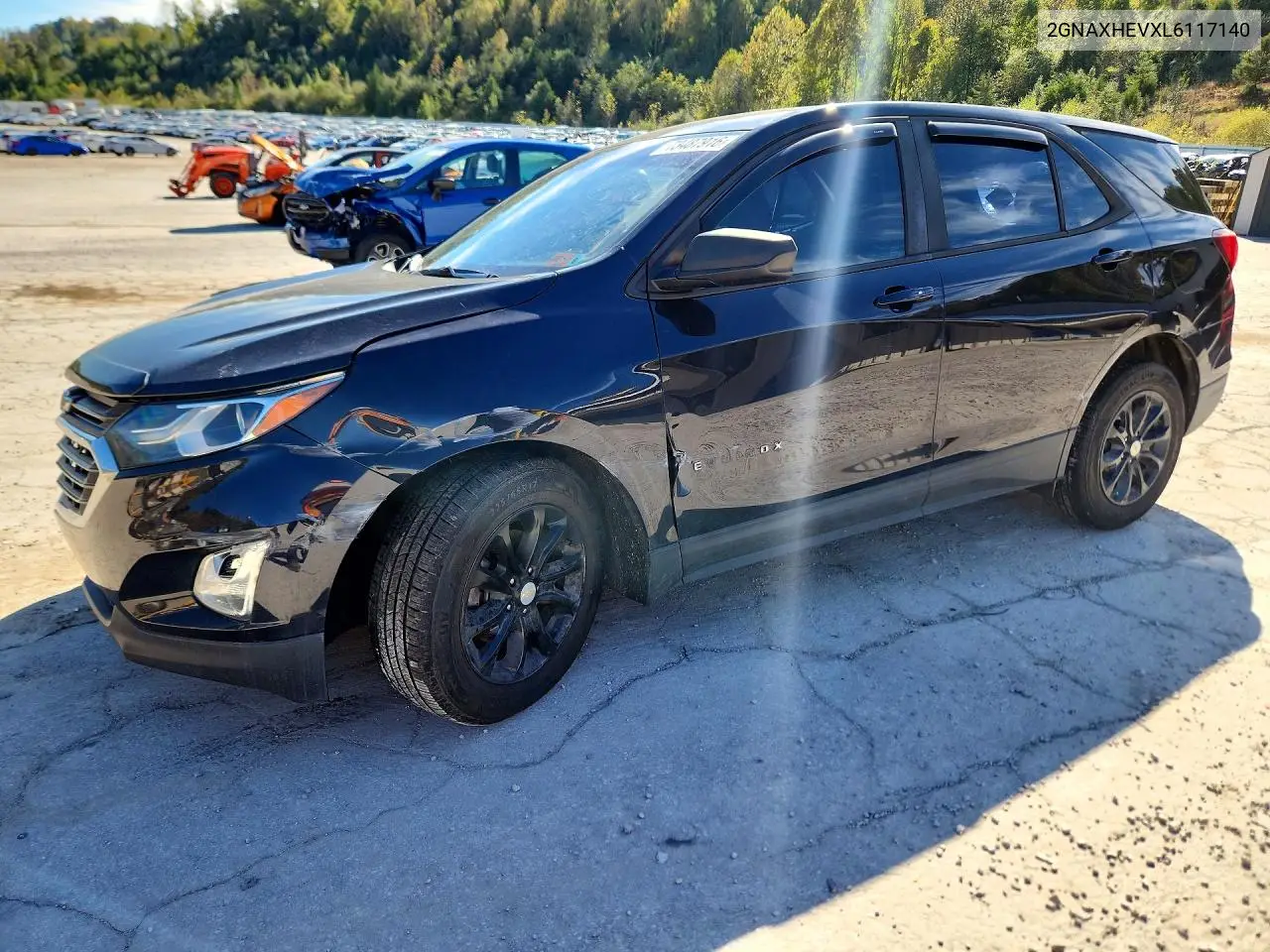 CHEVROLET EQUINOX 2020, VIN 2GNAXHEVXL6117140