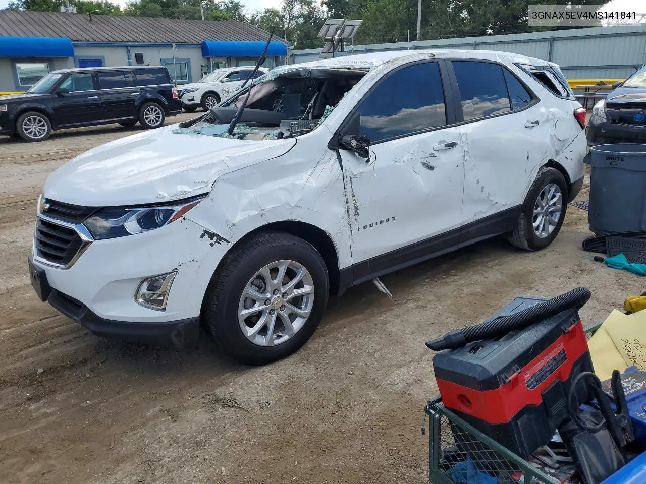 CHEVROLET EQUINOX 2021, VIN 3GNAX5EV4MS141841
