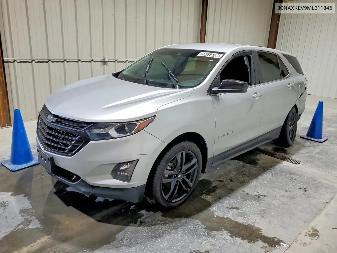 CHEVROLET EQUINOX 2021, VIN 3GNAXKEV9ML311846