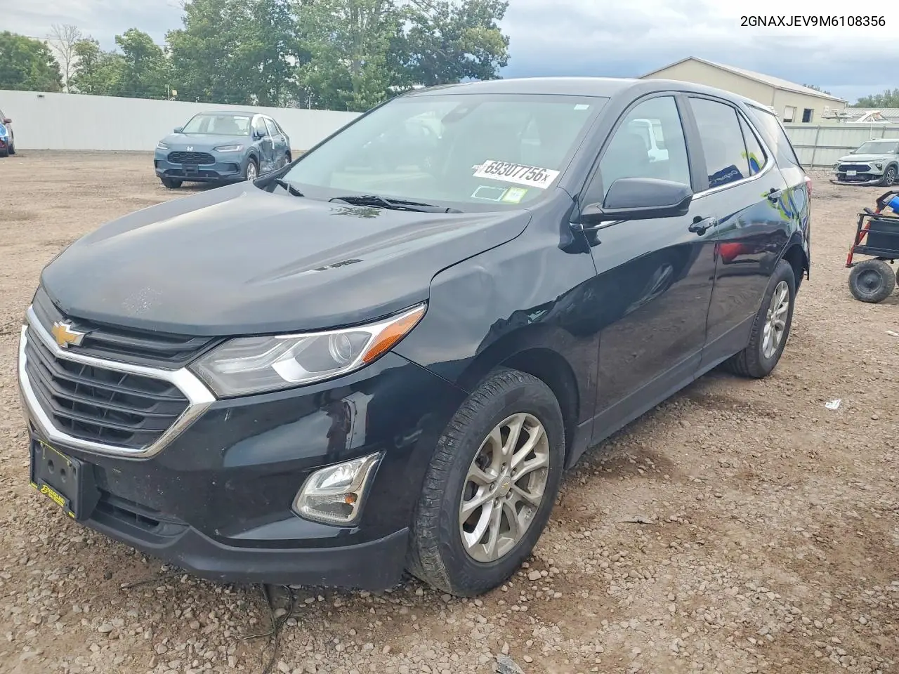 CHEVROLET EQUINOX 2021, VIN 2GNAXJEV9M6108356