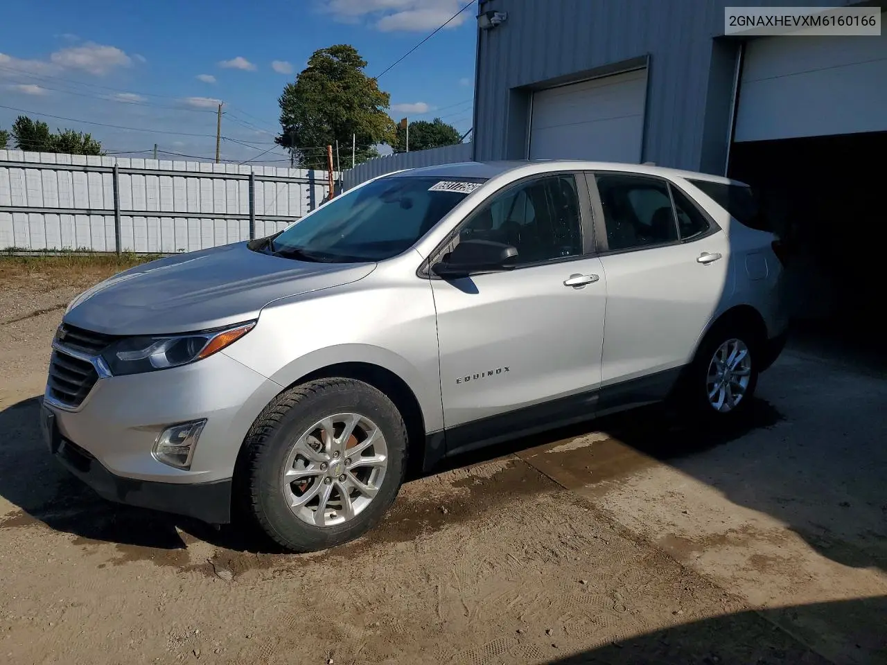 CHEVROLET EQUINOX 2021, VIN 2GNAXHEVXM6160166