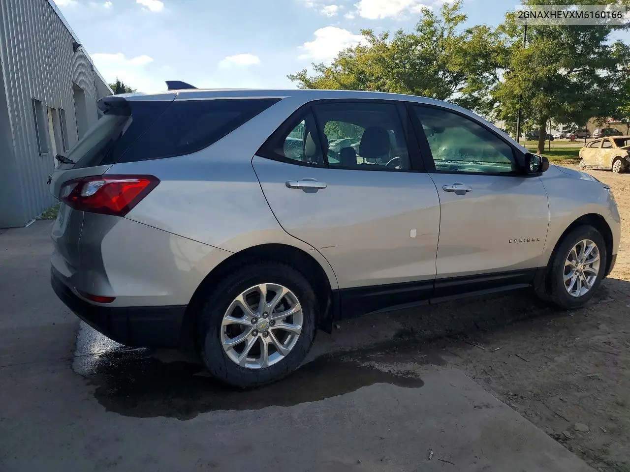 2021 CHEVROLET EQUINOX VIN 2GNAXHEVXM6160166 — фото 3