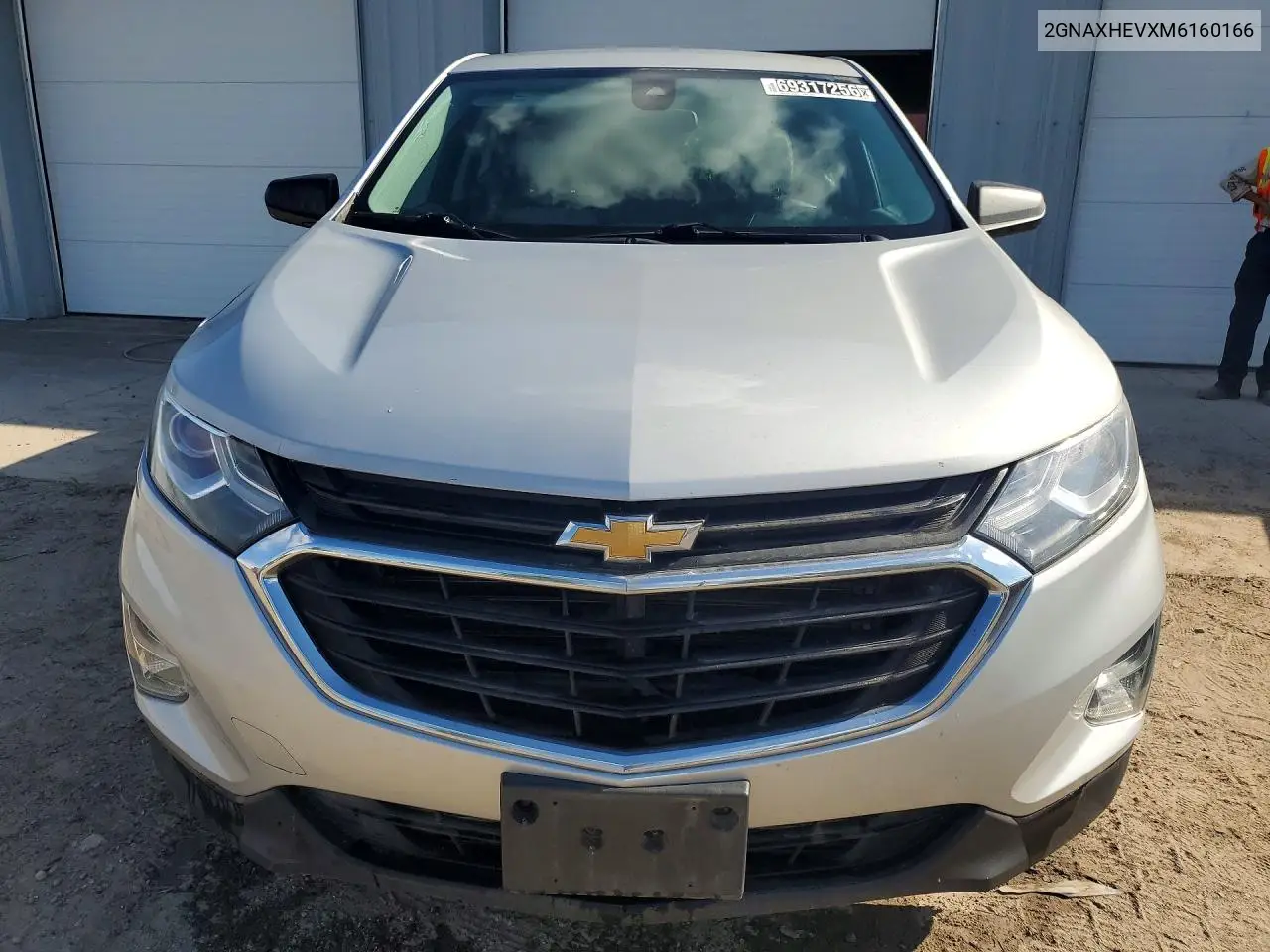 2021 CHEVROLET EQUINOX VIN 2GNAXHEVXM6160166 — фото 5