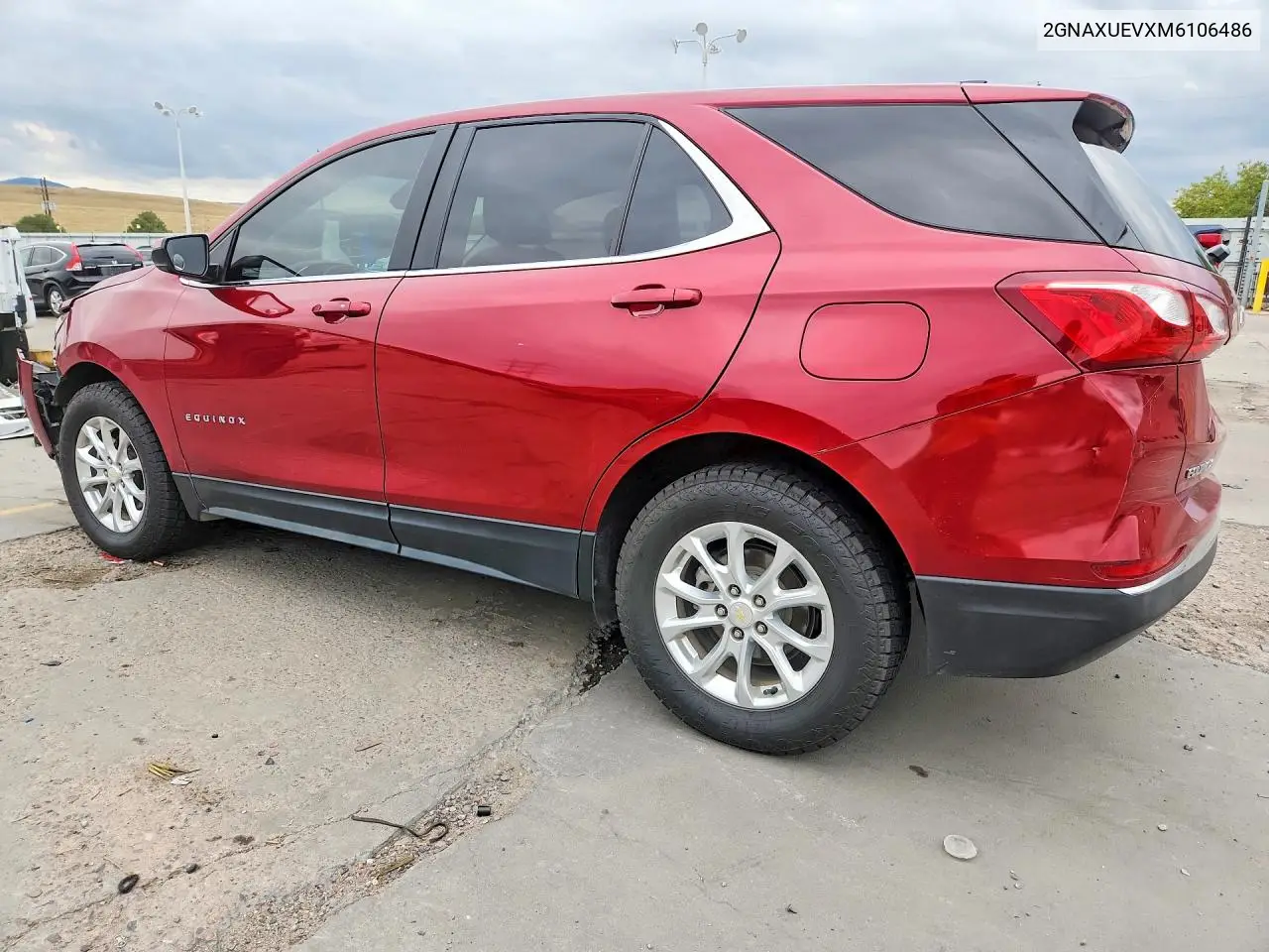 2021 CHEVROLET EQUINOX VIN 2GNAXUEVXM6106486 — фото 2