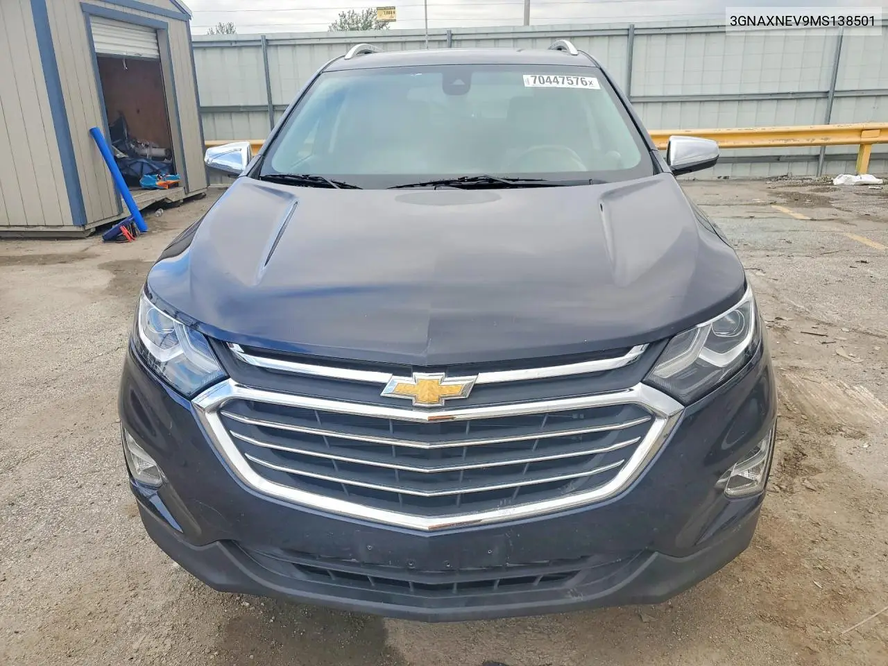 2021 CHEVROLET EQUINOX VIN 3GNAXNEV9MS138501 — фото 5