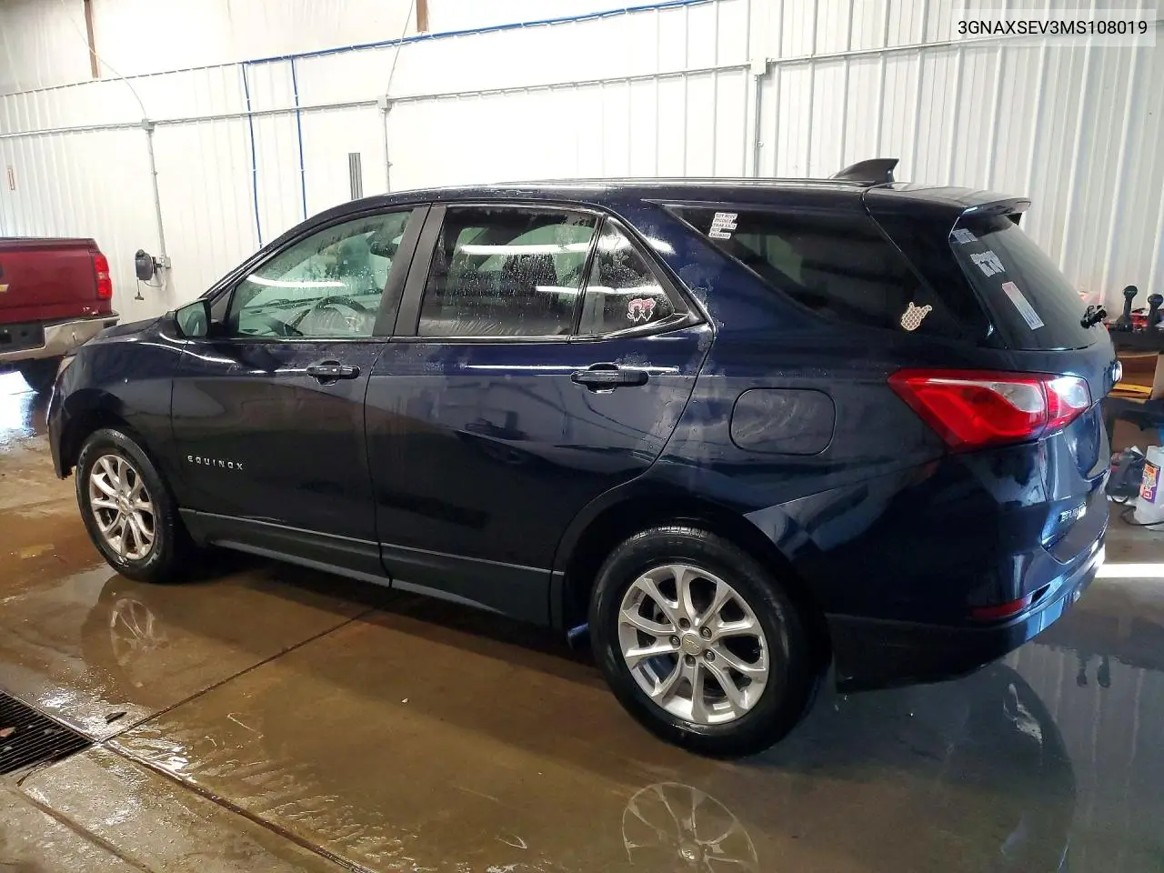2021 CHEVROLET EQUINOX VIN 3GNAXSEV3MS108019 — фото 2