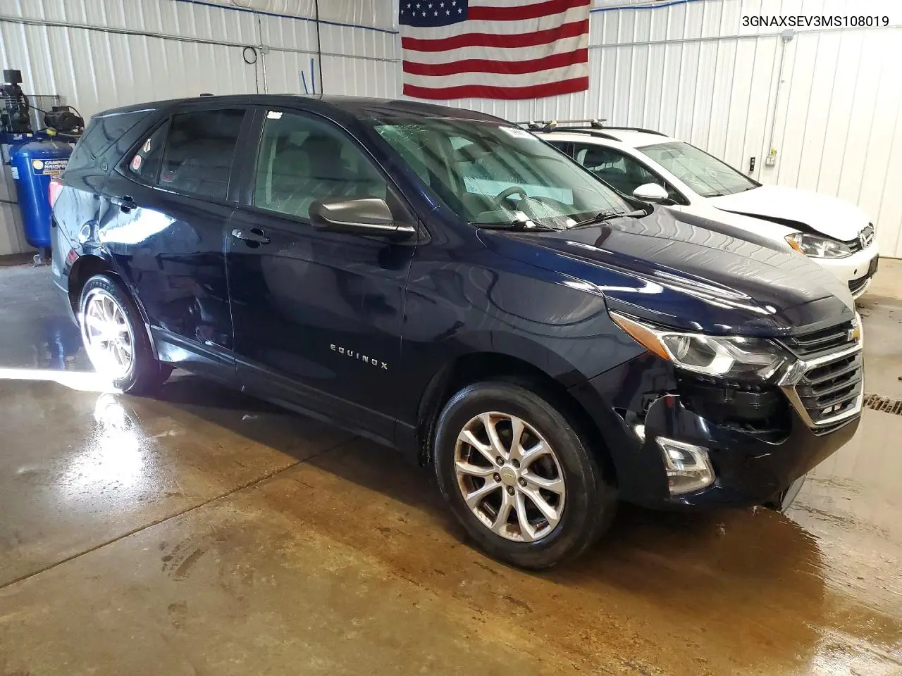 2021 CHEVROLET EQUINOX VIN 3GNAXSEV3MS108019 — фото 4