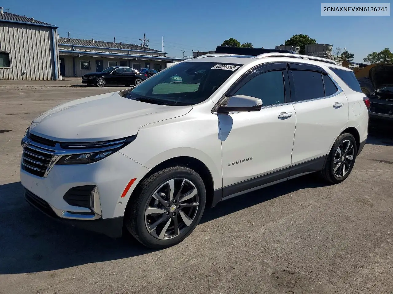 CHEVROLET EQUINOX 2022, VIN 2GNAXNEVXN6136756