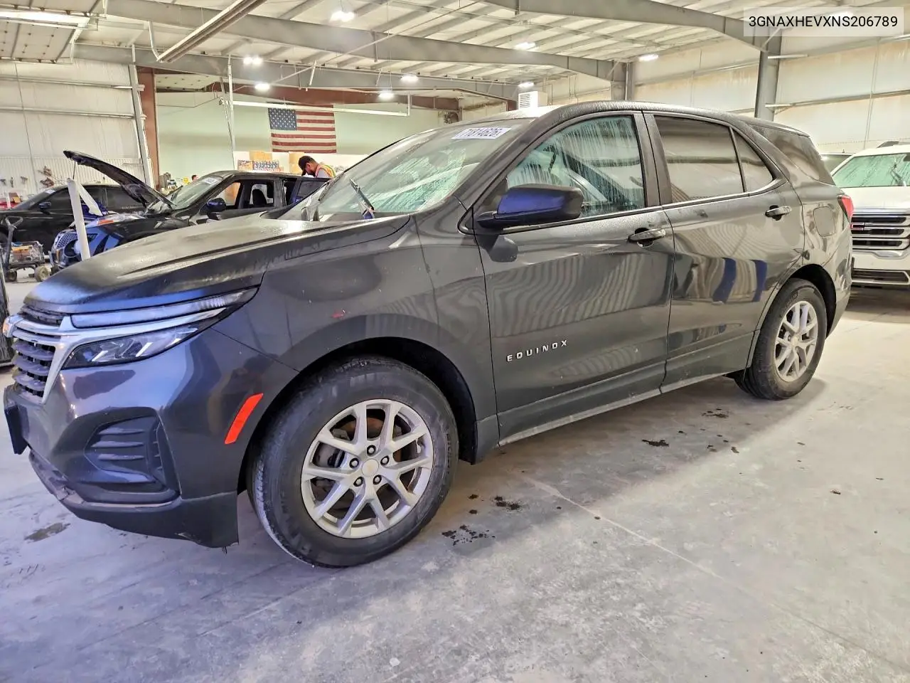 CHEVROLET EQUINOX 2022, VIN 3GNAXHEVXNS206789