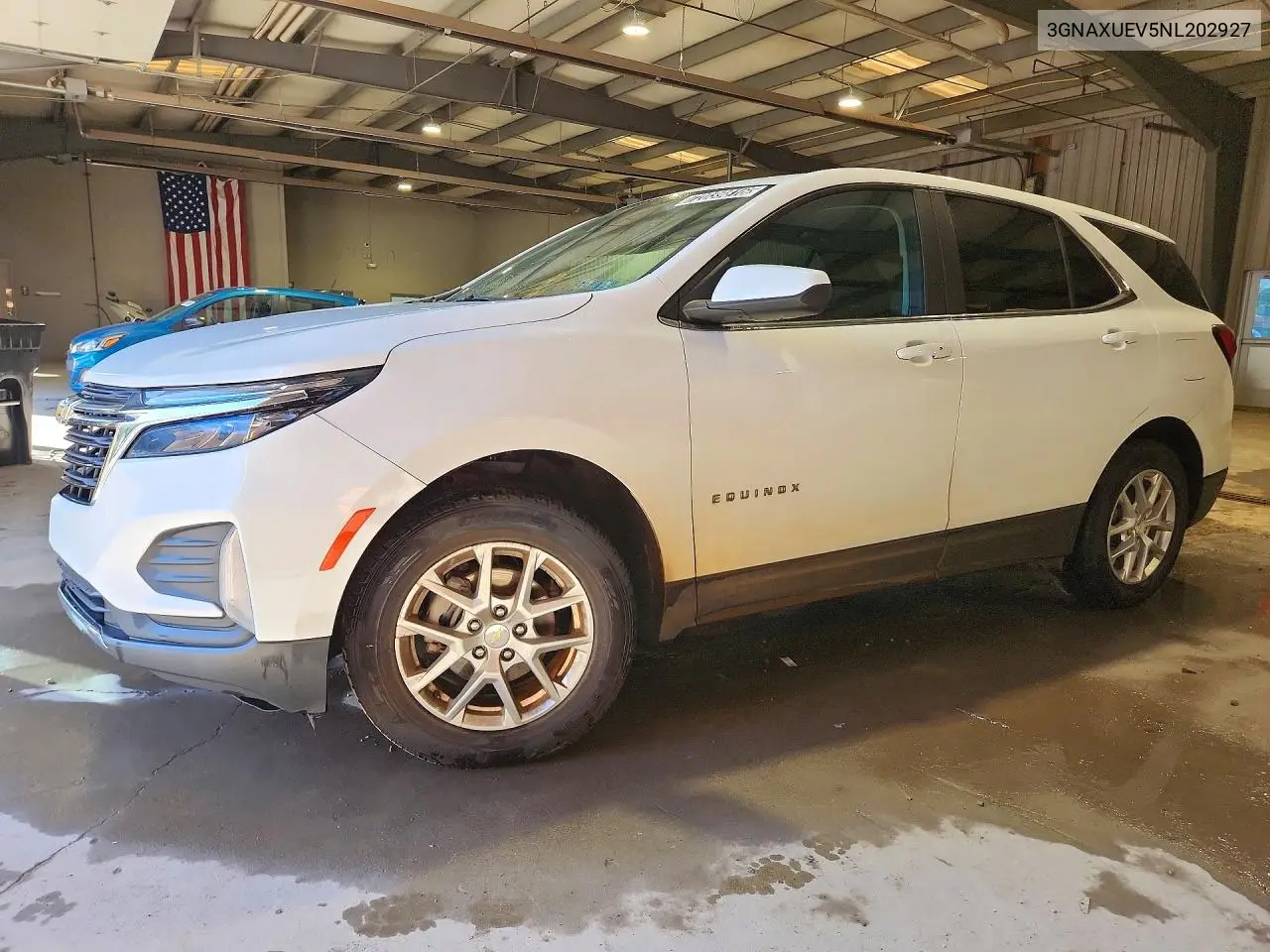 CHEVROLET EQUINOX 2022, VIN 3GNAXUEV5NL202927