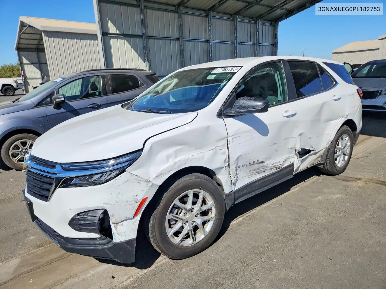 CHEVROLET EQUINOX 2023, VIN 3GNAXUEG0PL182753