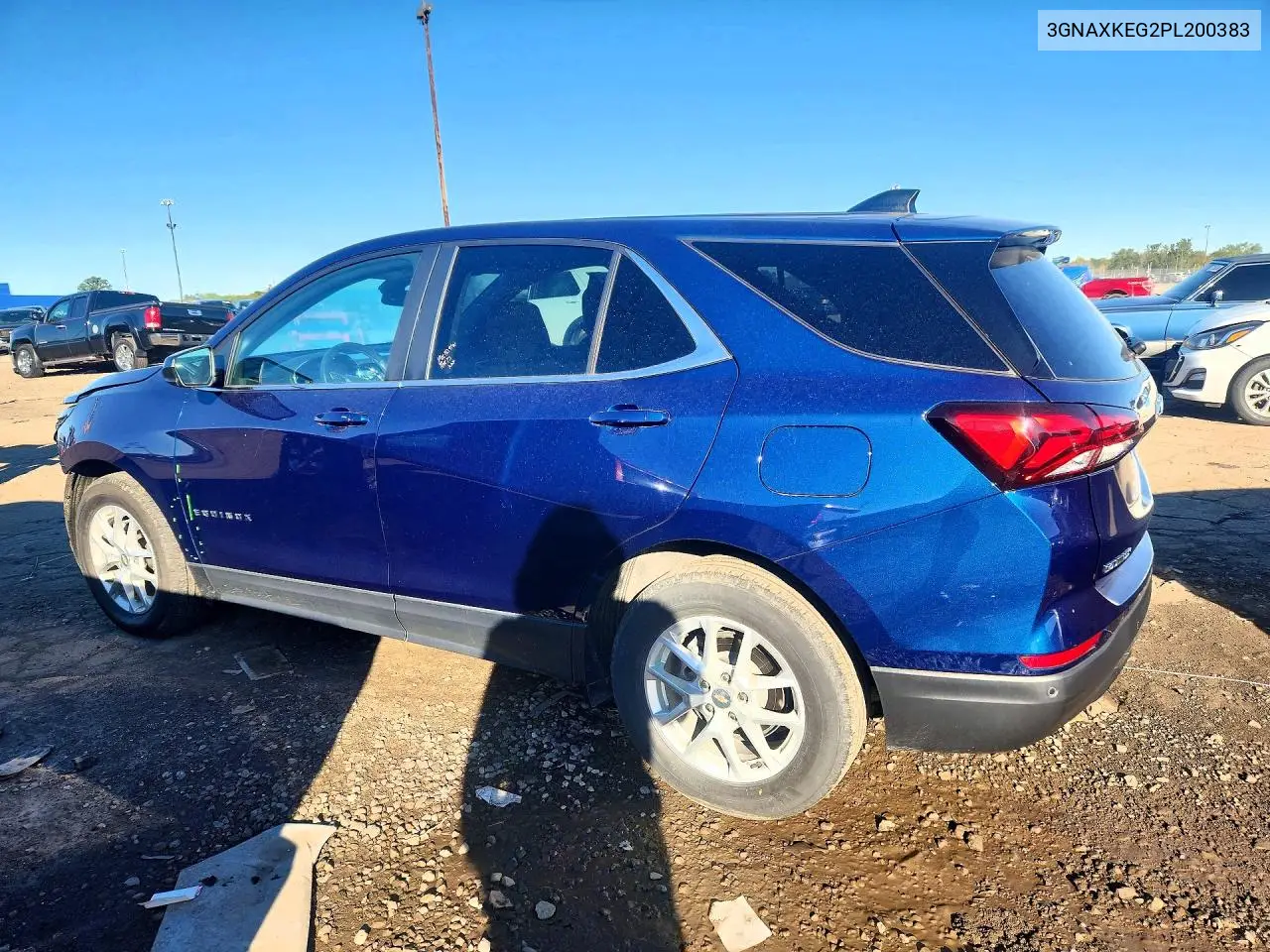 2023 CHEVROLET EQUINOX VIN 3GNAXKEG2PL200383 — фото 2